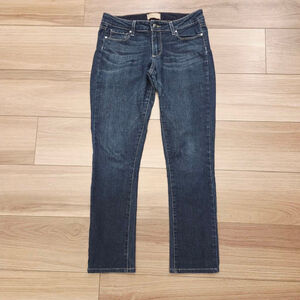 Paige Blue Denim Peg Straight Leg Jeans Size 29